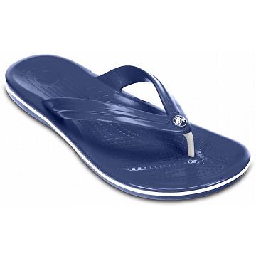 Crocs Crocband™ Men's Flip Flops Navy | Australia 0868PJJQ